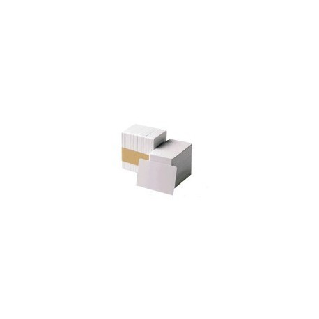 Zebra white PVC cards, 30 mil(500 cards)
