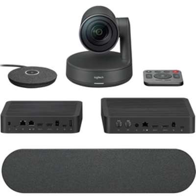 Sistema LOGITECH De Videoconferencia Para Salas Grandes COLOR Negro