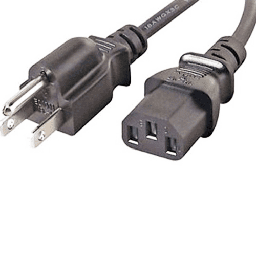 Cable power cord AC outlet to power supp