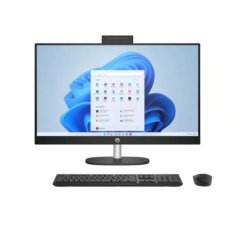 All-in-One HP 24-cr0004la Ryzen 3 7320U 8GB 512GB SSD 23.8 Pulgadas FHD Linux Color Negro