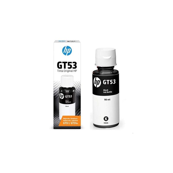 CARTUCHO HP BLACK GT53 BOTTLE  DESKJET GT 5810, 5820 y Smart Tank 500,515,517,519,530,615 y 618  90 ml - Imagen 2