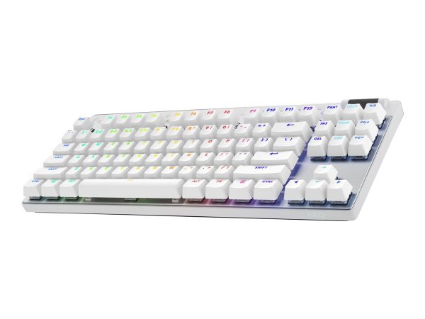 TECLADO PRO X TKL LIGHTSPEED - WHITE - US - AMR-403