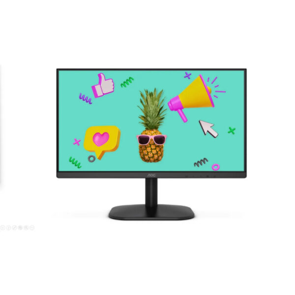Monitor AOC LED Profesional plano 21.5 VA Full HD (1920 X 1080) / 100Hz / 4 ms / VGA / HDMI /Base Fija / Kensington Lock / Adaptive Sync. - Imagen 2