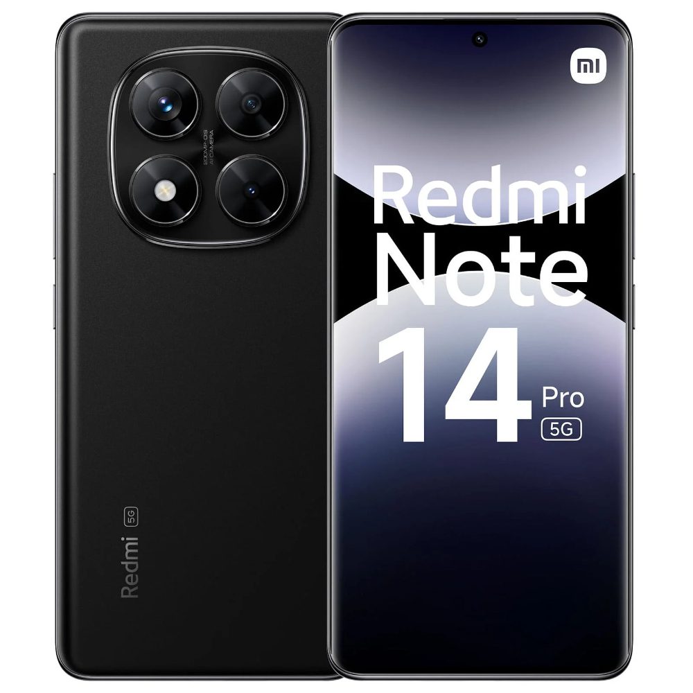 Celular Xiaomi Redmi Note 14 Pro 8GB 256GB AMOLED 120Hz Negro Ocaso