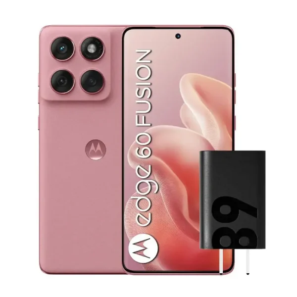 Celular Motorola Moto Edge 60 Fusion 8GB 256GB pOLED 120Hz Rosa - Imagen 3