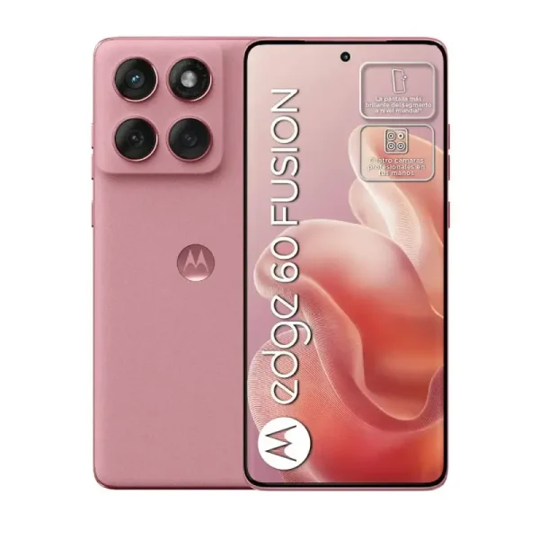 Celular Motorola Moto Edge 60 Fusion 8GB 256GB pOLED 120Hz Rosa - Imagen 4