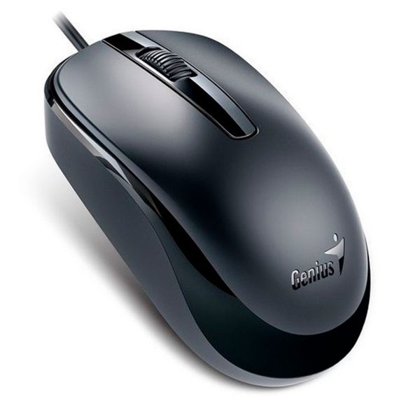 Mouse GENIUS DX-120 USB Alambrico COLOR Negro - Imagen 2