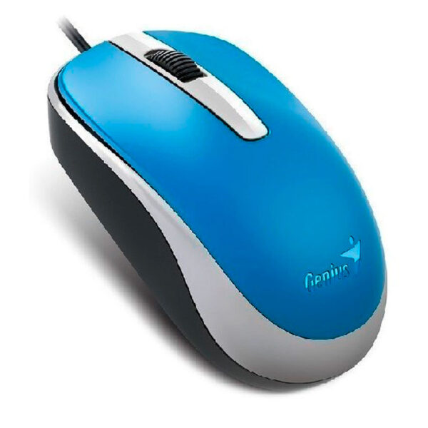 Mouse GENIUS Alámbrico Usb Dx 120 COLOR Azul - Imagen 2