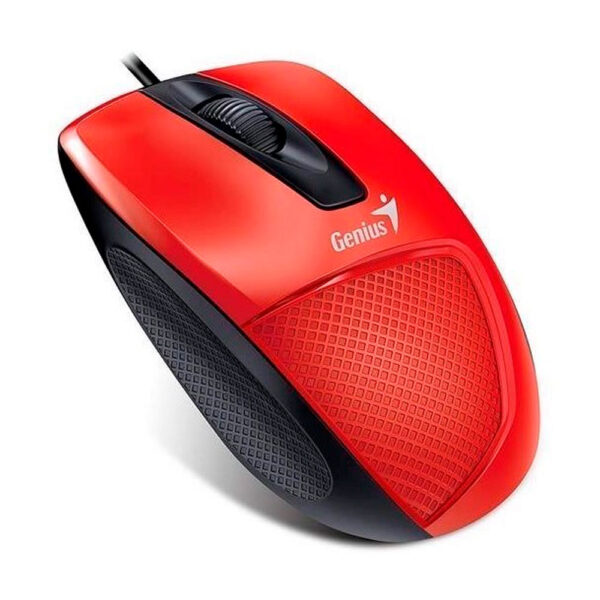 Mouse Alambrico GENIUS Ergonomico DX-150X USB Rojo - Imagen 2