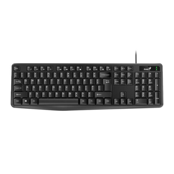 Teclado GENIUS KB-117 USB Alambrico COLOR Negro - Imagen 2