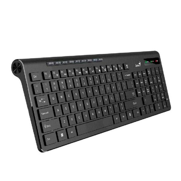 Teclado GENIUS SlimStar 7230 Teclas Tipo Chocolate Ergonómico COLOR Negro - Imagen 2