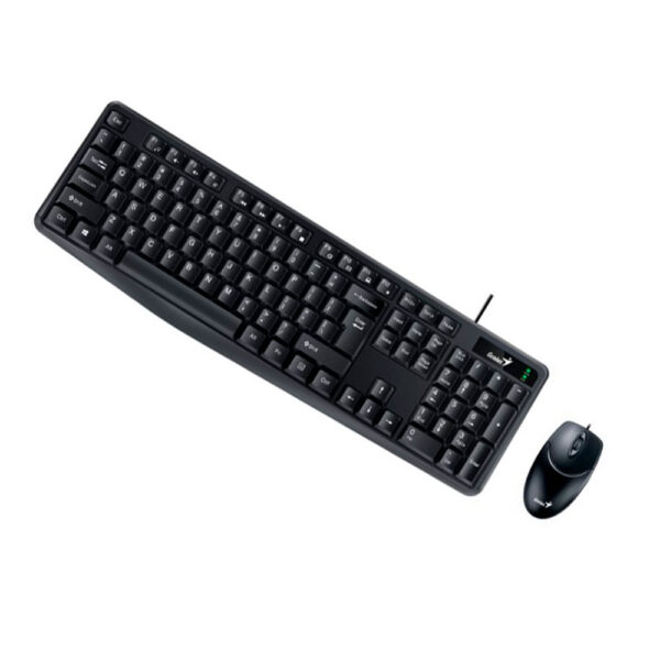 Combo Teclado Mouse GENIUS Alámbrico km 170 USB COLOR Negro - Imagen 2