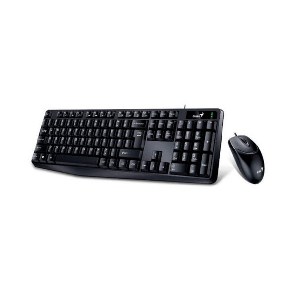 Combo Teclado Mouse GENIUS Alámbrico km 170 USB COLOR Negro - Imagen 3