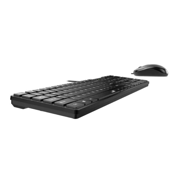 Combo Teclado GENIUS + Mouse SlimStar C126 Alambrico USB COLOR Negro - Imagen 3