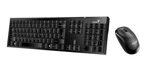 Combo Teclado GENIUS + Mouse Inalambrico SlimStar 8000SE COLOR Negro