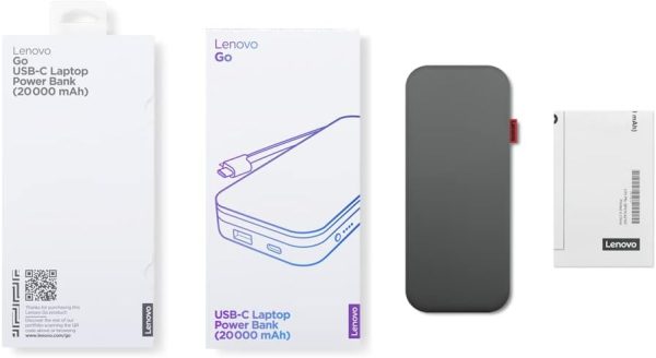 Lenovo Go USB-C Laptop Power Bank (20000 - Imagen 5