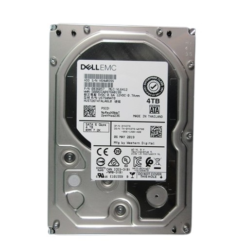 HDD 4TB 7200 RPM SATA 3.5in Cabled Hard