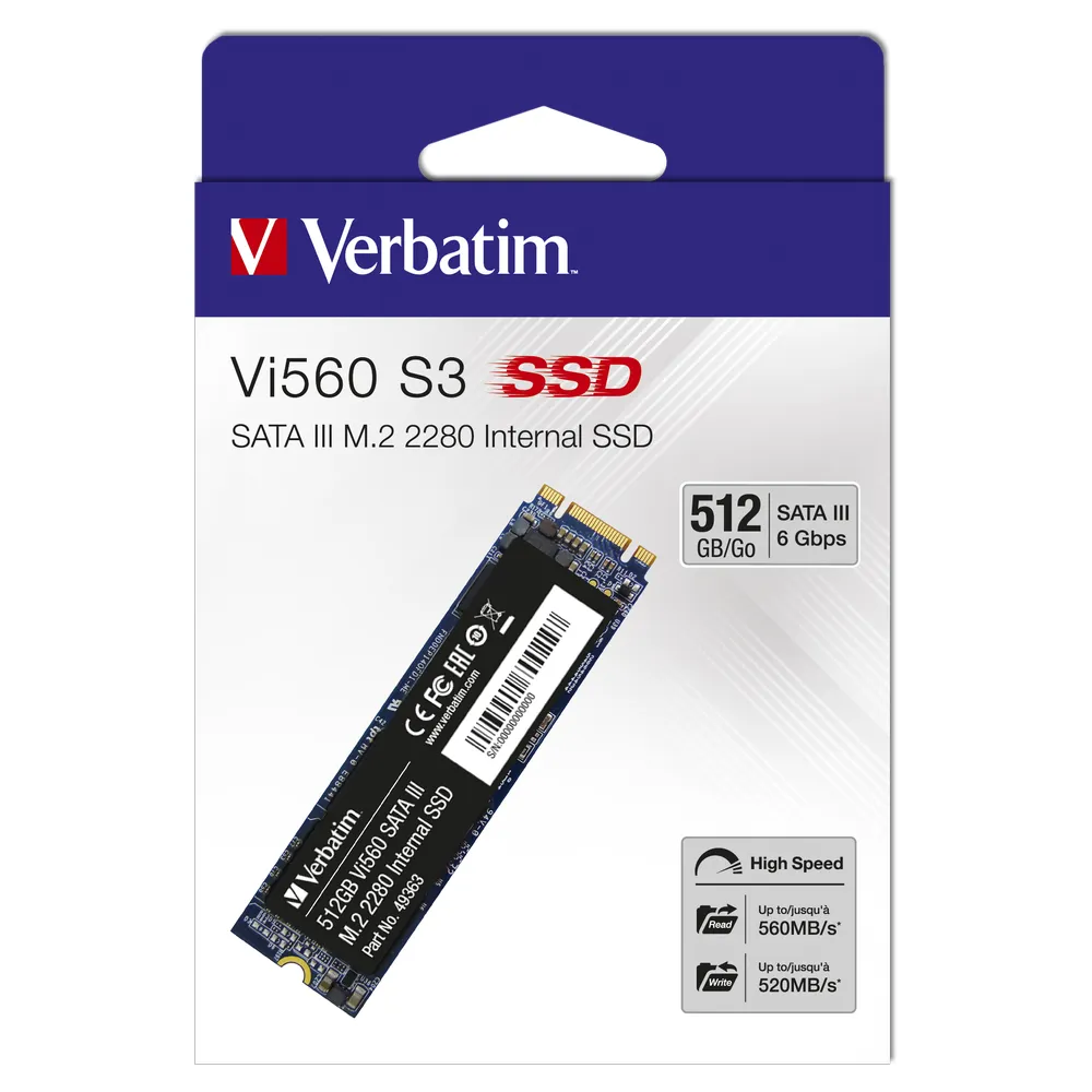 UES 512GB Vi560 SATA III M.2 2280 Int SS