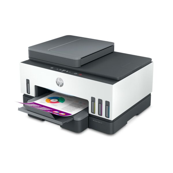 Impresora Multifuncional HP Smart Tank 790 (Imprime, copia, escanea, envío de fax, AAD y inalámbrica) - Imagen 3