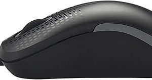 Silent Wired Optical Mouse # Black