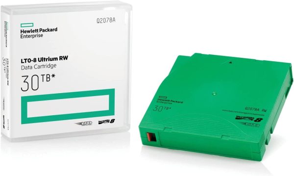 HPE LTO-8 30TB RW Data Cartridge