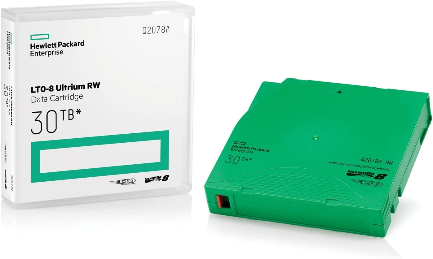 HPE LTO-8 30TB RW Data Cartridge