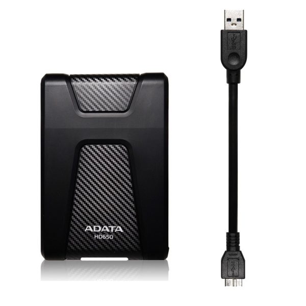 Disco Duro Externo Adata HD650 4TB Negro