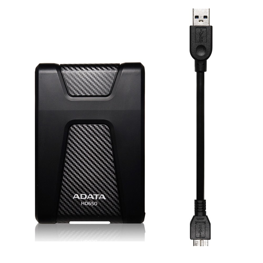 Disco Duro Externo Adata HD650 4TB Negro