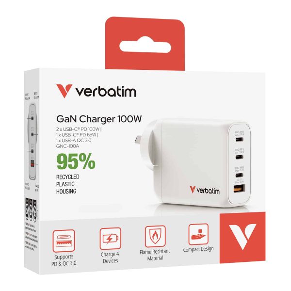 100W 4-Port GaN Wall Charger - Imagen 7