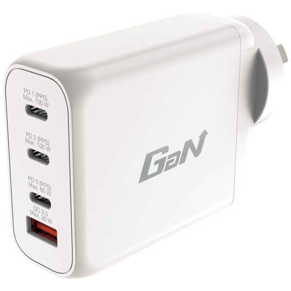 100W 4-Port GaN Wall Charger - Imagen 2