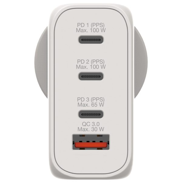 100W 4-Port GaN Wall Charger - Imagen 3