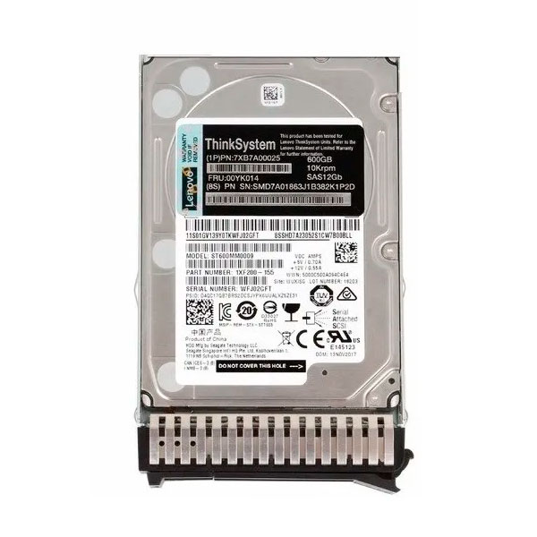 THINKSYSTEM 2.5INC 600GB 10K SAS 12GB HO
