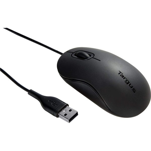 Mouse TARGUS  óptico USB de 3 botones para portátiles