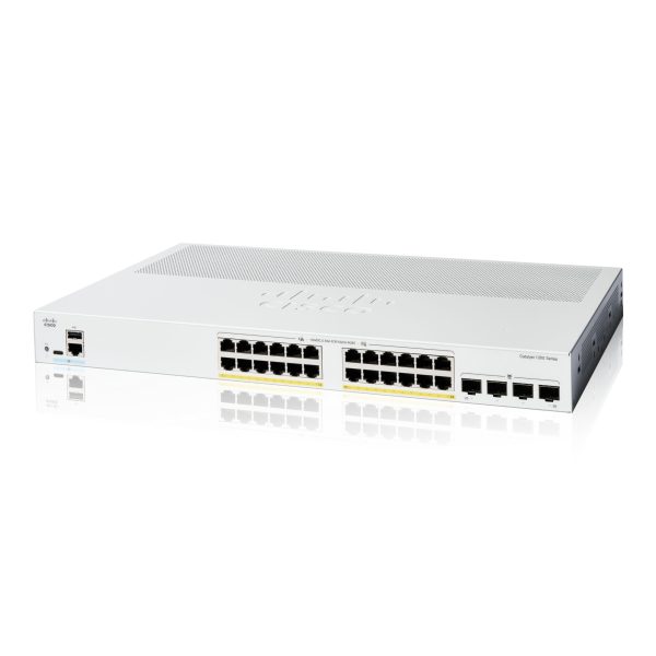 Catalyst 1200 24-port GE PoE 4x1G SFP