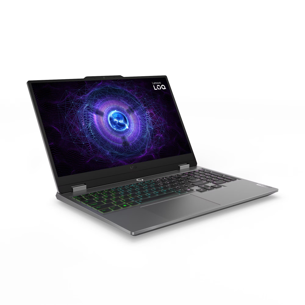 Lenovo LOQ 15IAX9 15.6 FHD Intel Core i5 12450HX 24GB RAM 512GB SSD NVIDIA RTX 3050 6GB Windows 11 Home Gris
