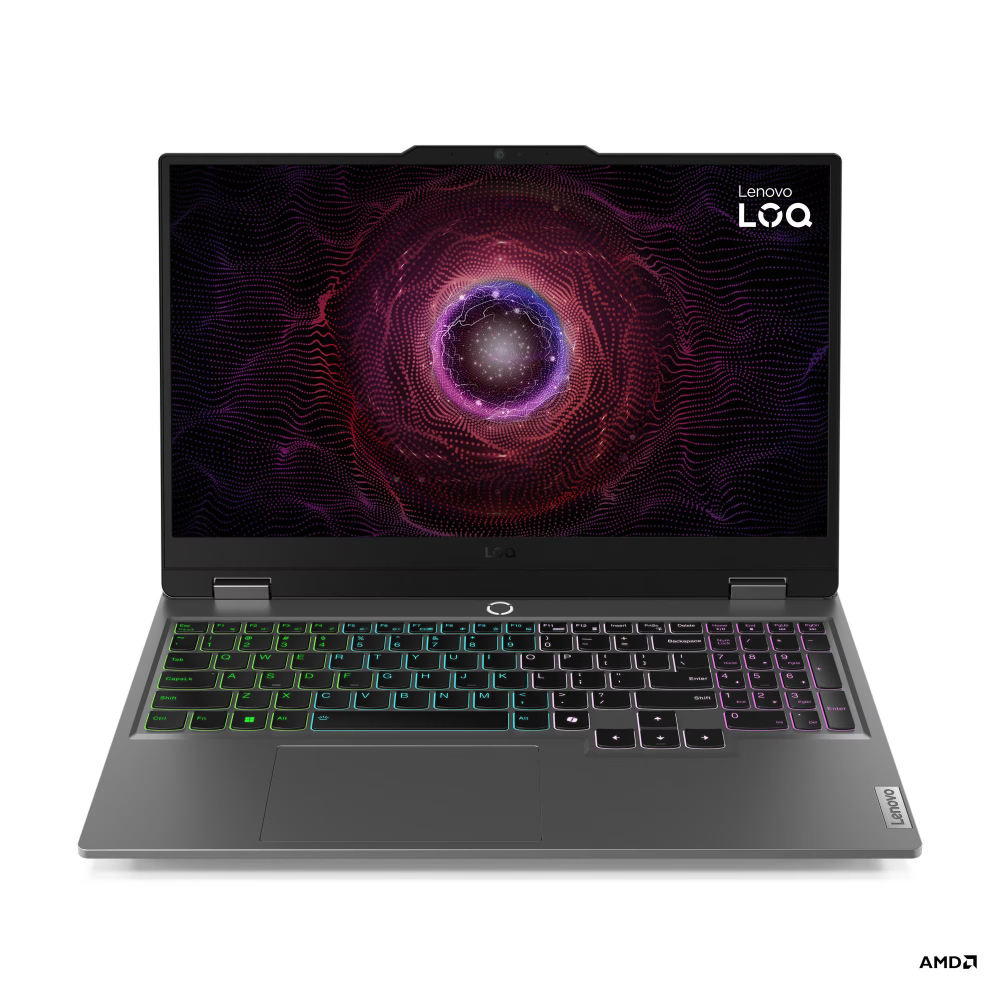 Lenovo LOQ 15ARP9 15.6 FHD AMD Ryzen 7 7435HS 24GB RAM 512GB SSD NVIDIA RTX 4050 6GB Windows 11 Home Gris