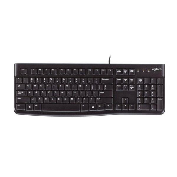 Teclado LOGITECH K120 QWERTY COLOR  Negro - Imagen 2