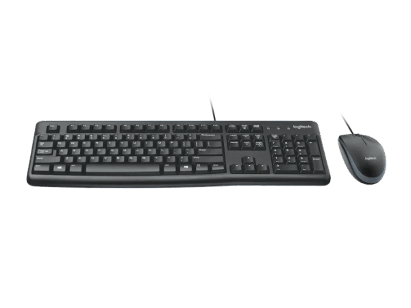 Combo LOGITECH Teclado + Mouse MK120 COLOR Negro - Imagen 3