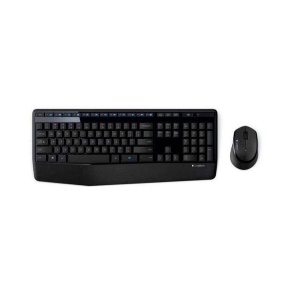 Combo LOGITECH  Teclado y Mouse MK345 Español Inalámbrico Receptor USB Negro - Imagen 3