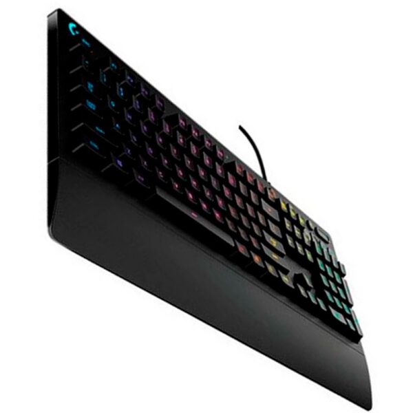 Teclado G213 prodigy logitech gaming ingles alámbrico USB RGB lightsync color negro - Imagen 2