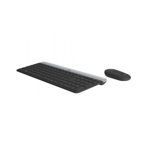 Combo Teclado + Mouse LOGITECH en combo Wireless MK470 (LAT/MX ESP) Negro - Imagen 2