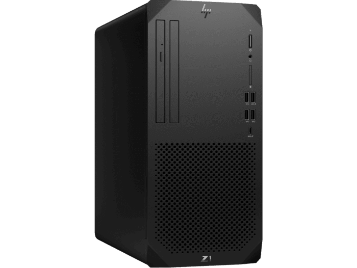 HP Z1 G9 Tower, Intel® Core™  i7-13700, 16Cores (8 Performance Cores at 2.1GHz/5.1GHz + 8 Efficient Cores at 1.5GHz/4.1GHz), 30MB Intel SmartCache, Intel®  UHD Graphics 770, NVIDIA T400 4GB w/2 mDP-to-DP, 16GB (1x16GB) DDR5-4800 Max. 128GB, SSD 512G 2280 PCIe NVMe Value , WLAN RT 8852BE Wi-Fi6 +BT 5.3 WW, , Windows 11 Pro 64, 3/3/3