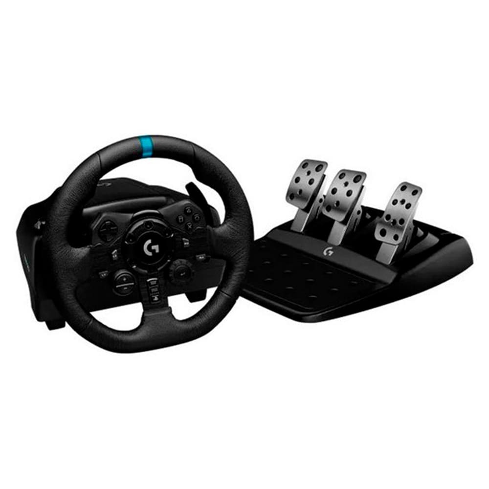 Timón LOGITECH G923 PS4  Gaming Español Timón de Carreras con Pedales USB