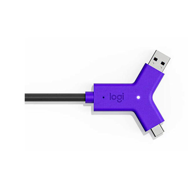 Cable LOGITECH SWYTCH  USB tipo A y tipo C - Imagen 2