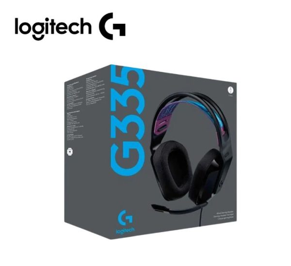 DIADEMA GAMING G335 Plug 3.5mm Negra