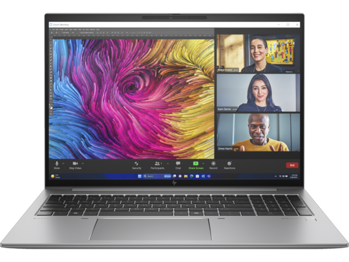 HP ZBook Firefly 16 G11, Intel® Core™ Ultra 7 processor 155H (6 Performance Cores Max turbo 4.80GHz + 8 Efficient Cores Max Turbo 3.8GHz), 24MB Intel SmartCache, Intel® Iris® Xe Graphics, NVIDIA RTX A500 Laptop GPU (4 GB GDDR6 dedicated), 32GB (2x16GB) DDR5-5600 nECC SODIMM Max. 64GB, 	SSD 1TB PCIe NVMe Value, 	WLAN I AX211 Wi-Fi6e 160MHz +BT 5.3