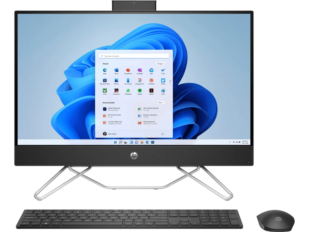 Computador AIO HP 24-CB1027LA Intel Core I5 8GB 512GB SSD FHD Negro