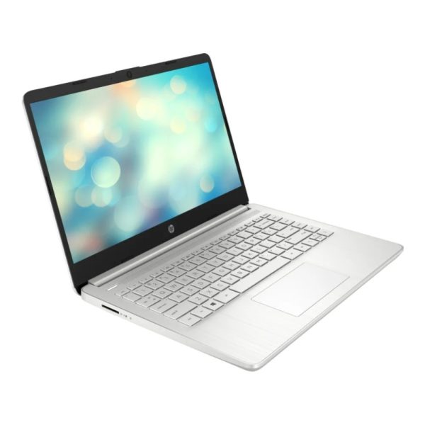 Portatil HP 14-dq0533la Intel Celeron N4120 8GB 256GB SSD 14" HD Plata Linux - Imagen 2