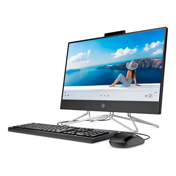 HP 22-dg0010la AIO 21.5 FHD Intel Core i3-N300 8GB RAM 512GB SSD FreeDOS Negro - Imagen 2