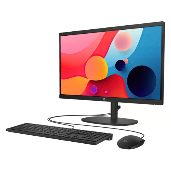 HP 22-dg0011la AIO 21.5 FHD Intel N100 8GB RAM 256GB SSD FreeDOS Negro - Imagen 3